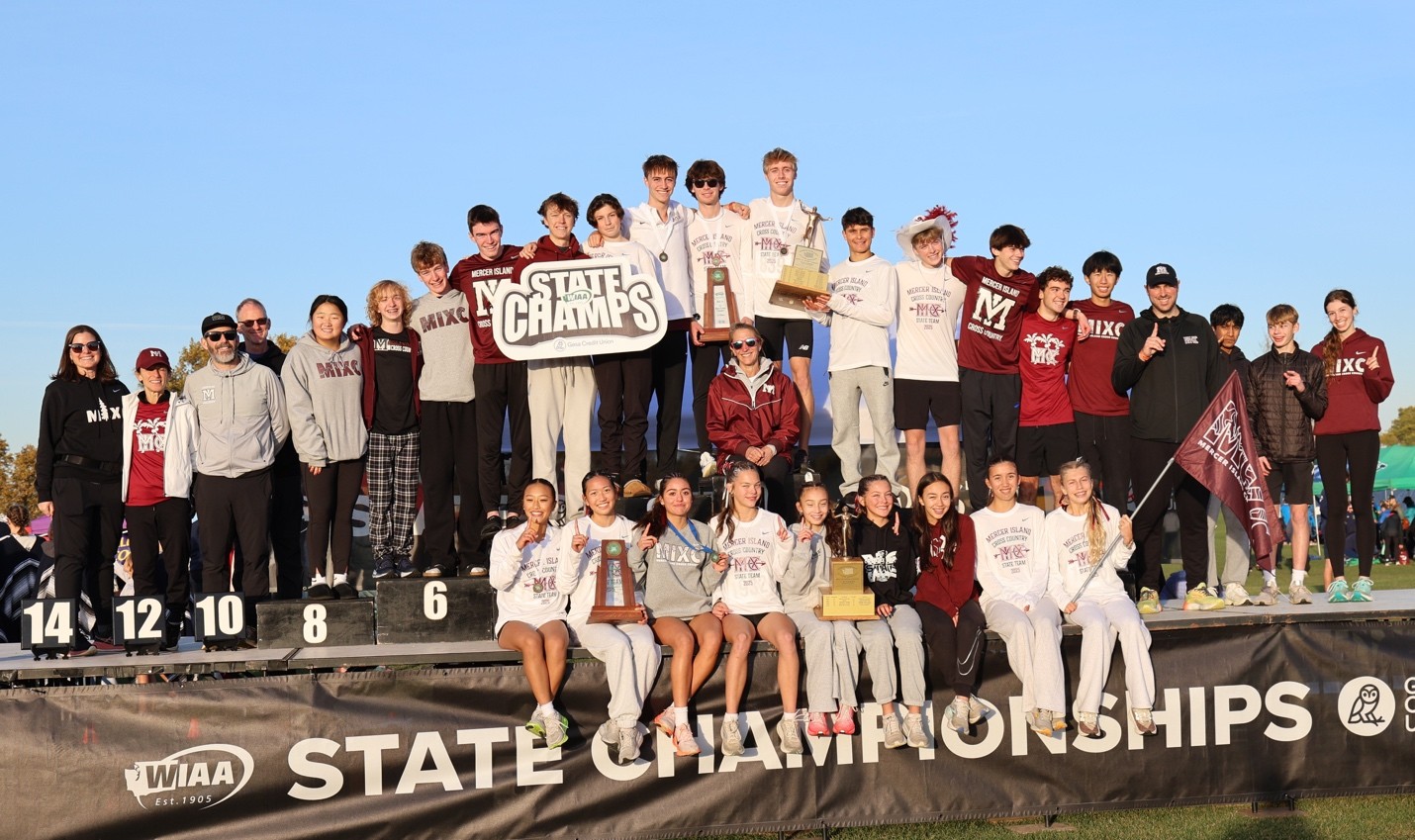 MIHS Cross Country State Champions 2025